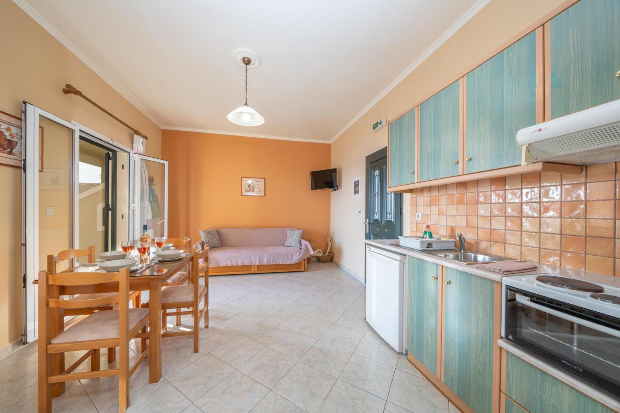 Eleftheria Apartments Vlachata Esterno foto